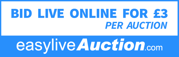 easyliveAuction bid live online for £3 per auction - click here